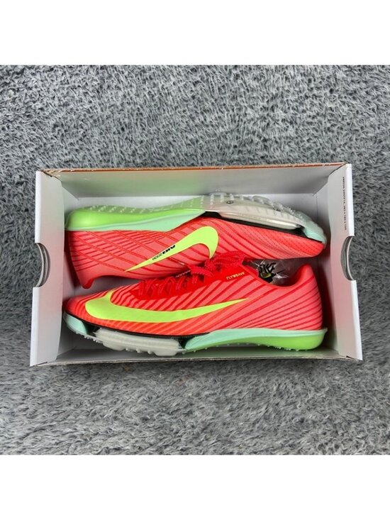 Nike Air Zoom Maxfly 2 Track Spikes Size 8.5 Men Crimson Lime FD8395-600 main image 6